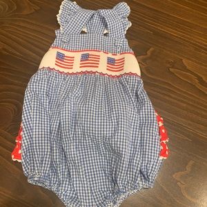 American flag bubble